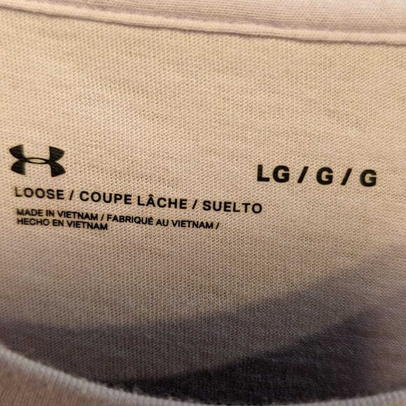 Under Armour T-shirt Light Purple Graphic Tee Size Large - Picture 4 of 7